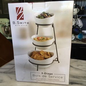 *Brand New* 3-Tier Serving Bowls